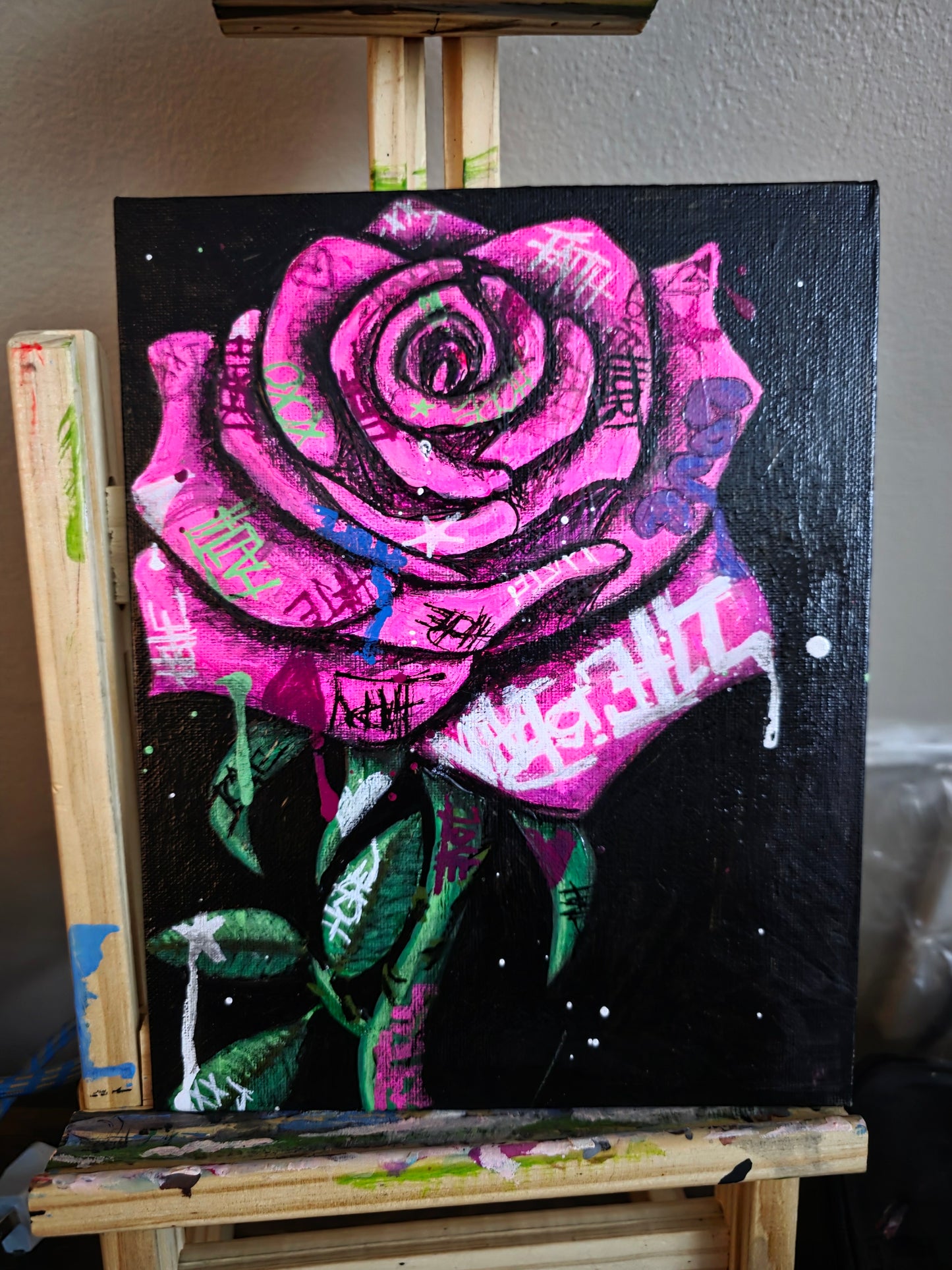 Graffiti Rose